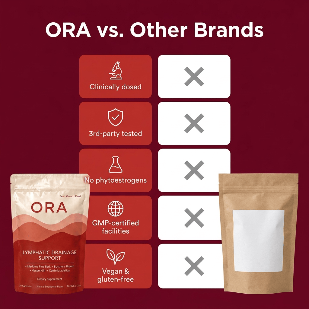 ORA Lympatic Drainage Gummies