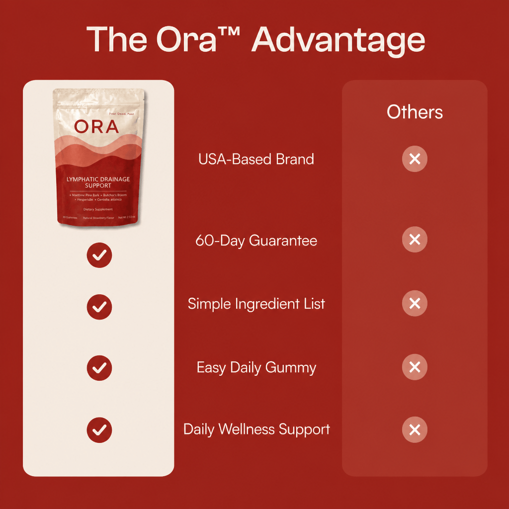 ORA Lympatic Drainage Gummies