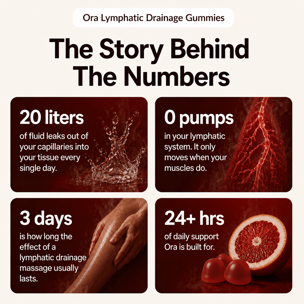 ORA Lympatic Drainage Gummies